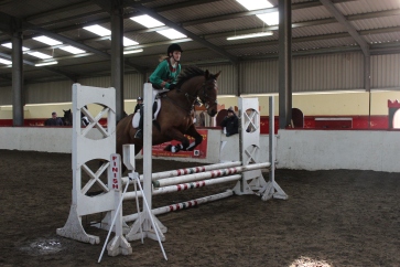 Catherine & 'Farrah' competing in the Primary Class at our Christmas Show in December 2014