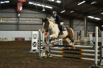 Lydia & 'Lenamore Jazz' competing in the Autumn North West League, November 2014
